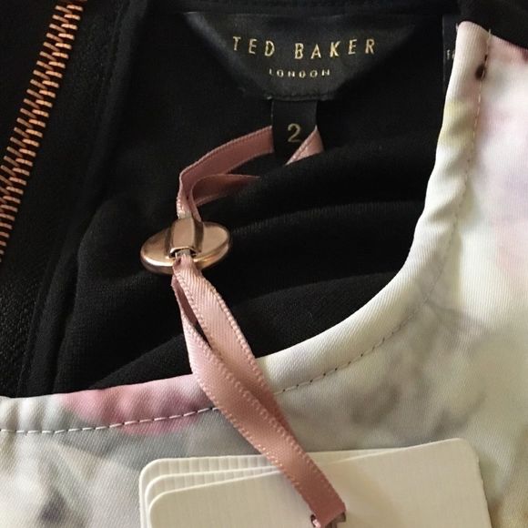 NWT $295 Ted Baker | Milisa | Pure Peonie Tunic Dress - Picture 11 of 15